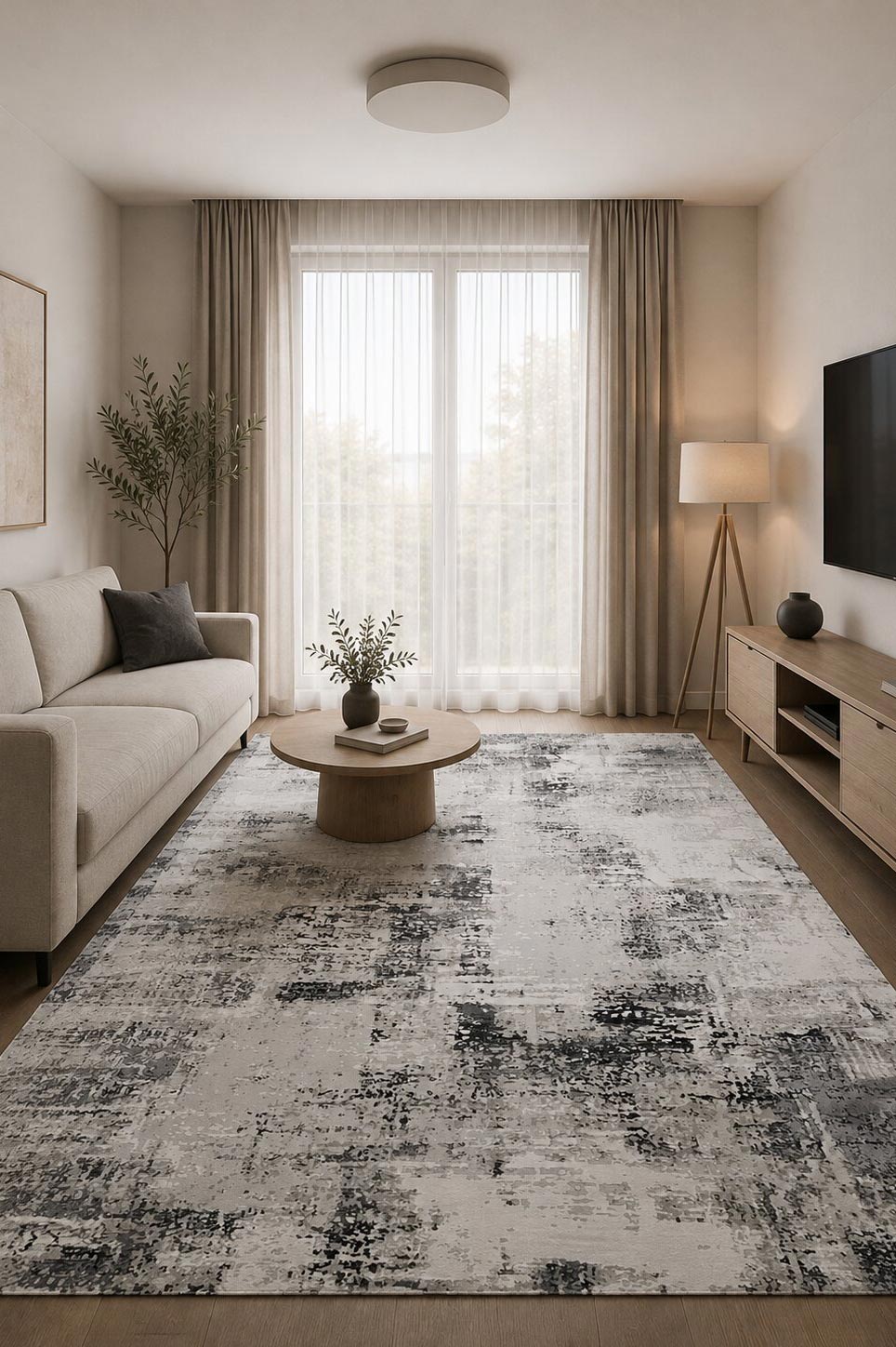 Covor Lyonesse 1588 Ivory Black