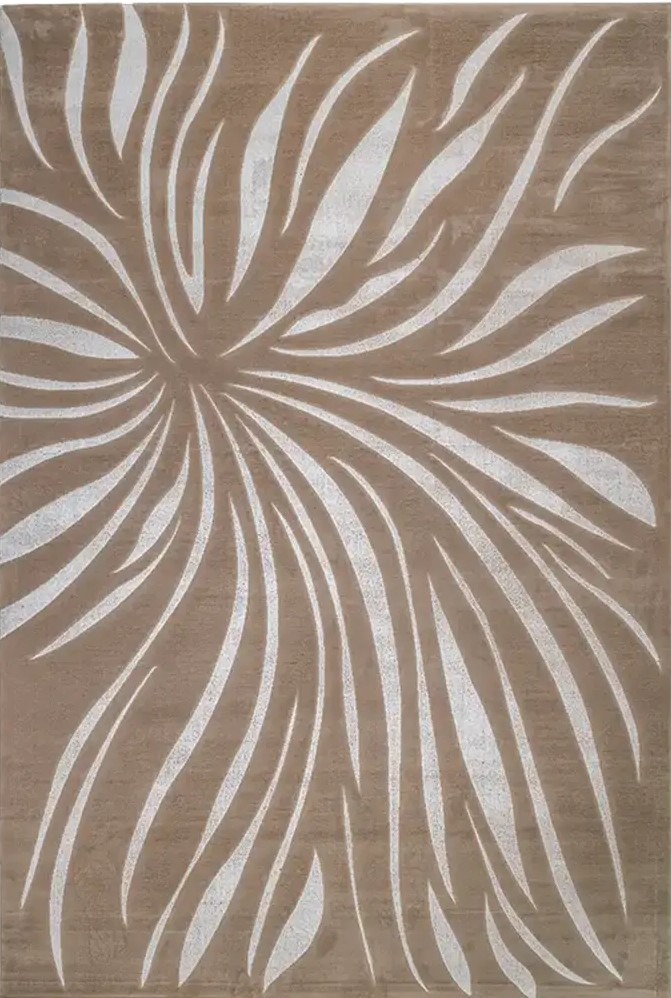 Covor living 9554A Brown Cream