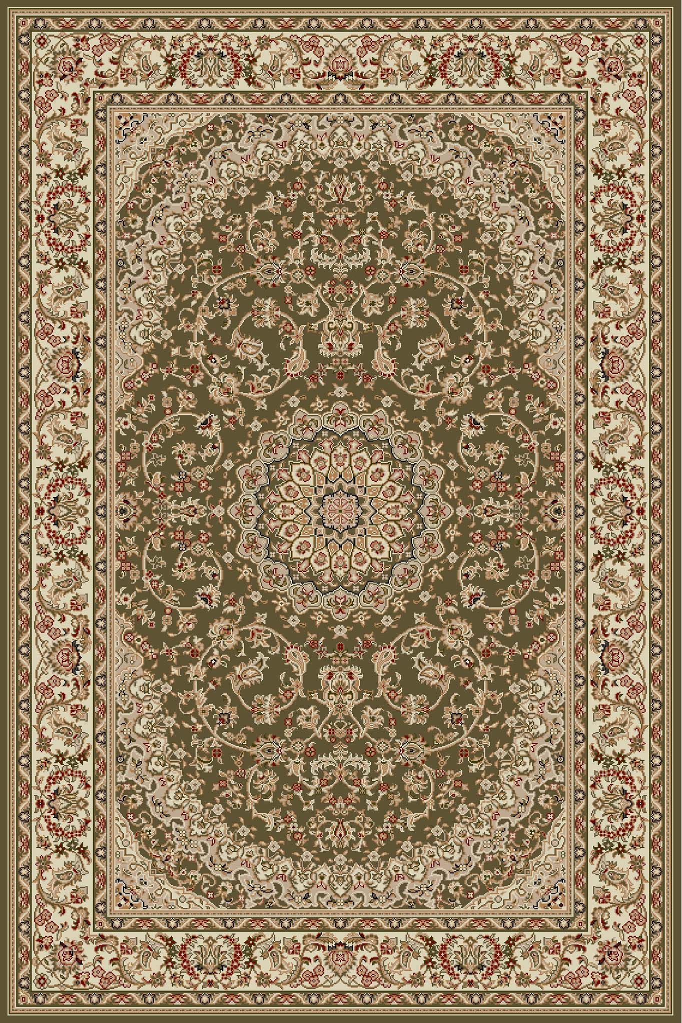 1555/610 Bej cu Verde